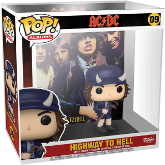 AC/DC - POP FUNKO VINYL FIGURE 09 HIGHWAY TO HELL ALBUM