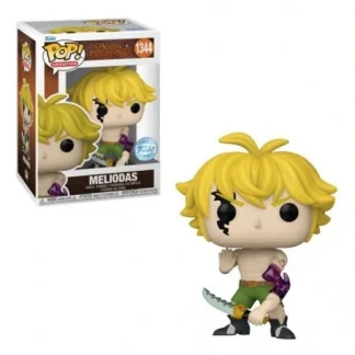 THE SEVEN DEADLY SINS: POP FUNKO VINYL FIGURE 1344 MELIODAS (Exclusive) 9CM