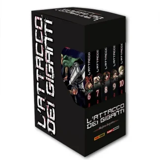 L'ATTACCO DEI GIGANTI COFANETTO n.6/10 PIENO