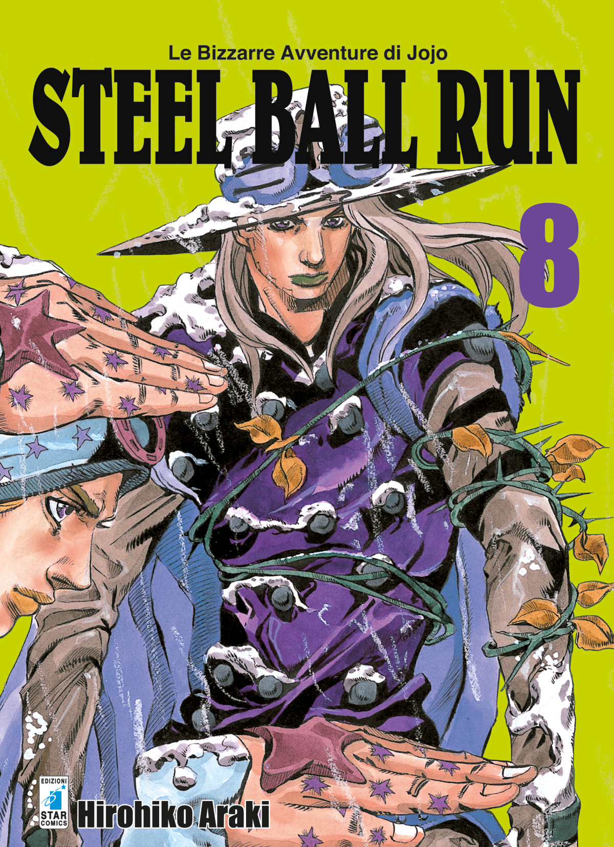 LE BIZZARRE AVVENTURE DI JOJO 7a SERIE - STEEL BALL RUN n. 8