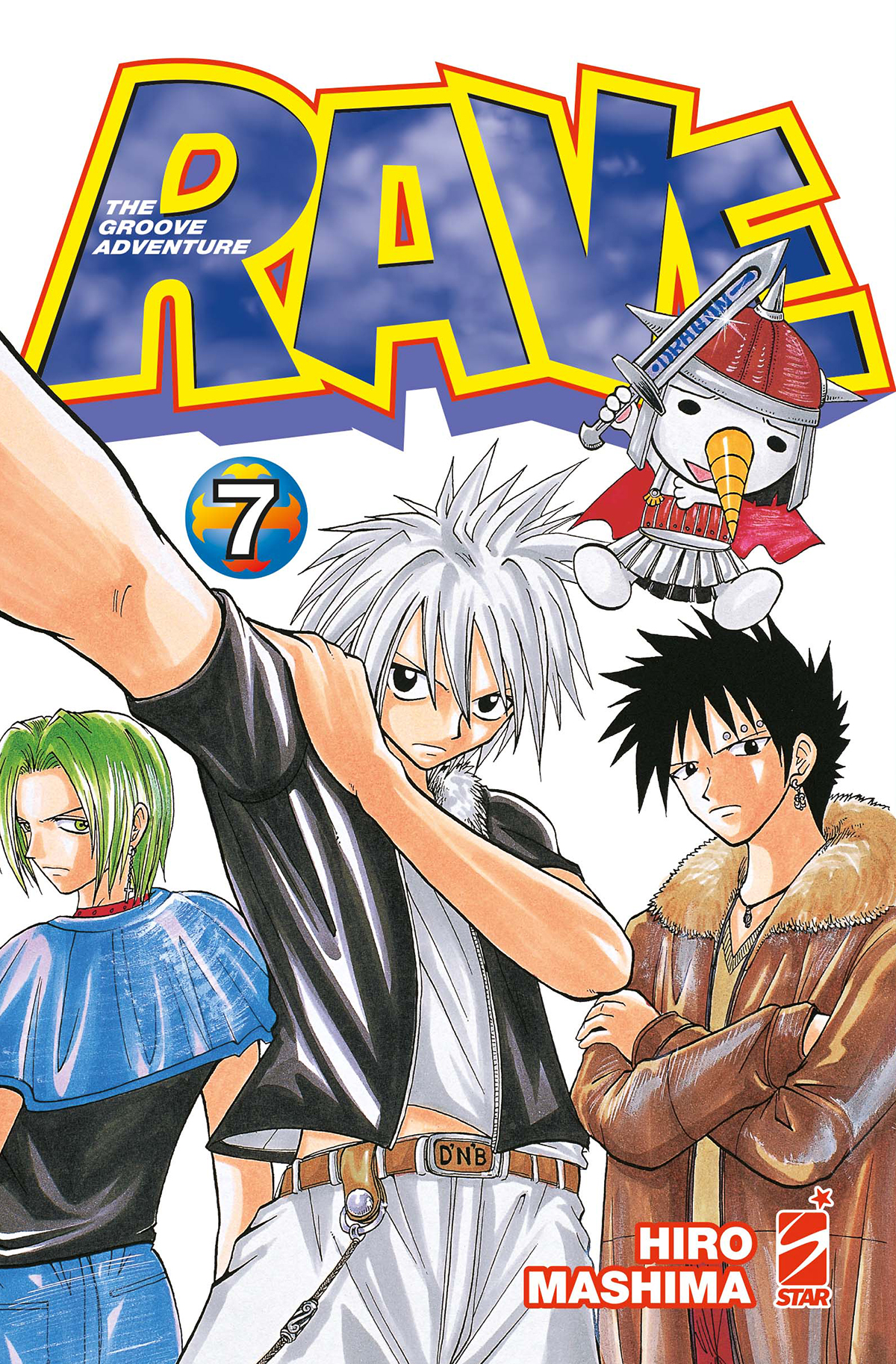 RAVE - THE GROOVE ADVENTURE NEW EDITION n. 7