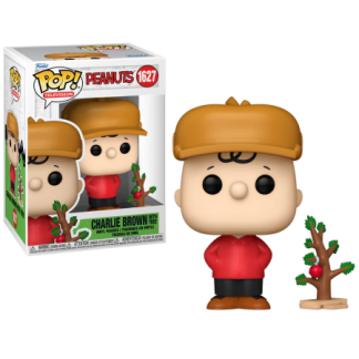 PEANUTS: POP FUNKO VINYL FIGURE 1627 CHARLIE BROWN W/TREE