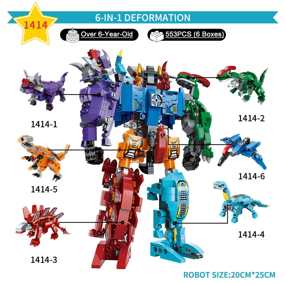 KEEPPLAY: TRANS-COLLECTOR ACTION TEAM COMBATICONS DEFORMATION DIRECTLY - SURA MECHA - immagine 8