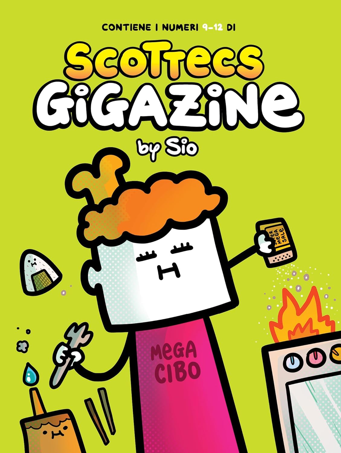 SCOTTECS GIGAZINE COFANETTO 3 (Vol. 9-12)