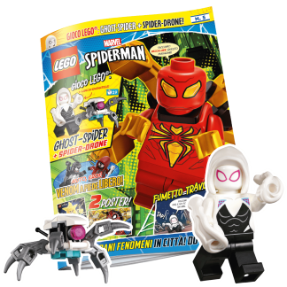LEGO SPIDER-MAN N.5 - GHOST-SPIDER + SPIDER-DRONE