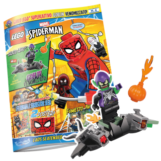 LEGO SPIDER-MAN N.6 - GREEN GOBLIN VENOMIZZATO