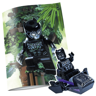 LEGO AVENGERS COMIC SPECIAL N.1 - BLACK PANTHER + JET - REGULAR