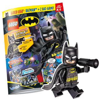 LEGO BATMAN N.6 - BATMAN + 2 BAT-ARMI