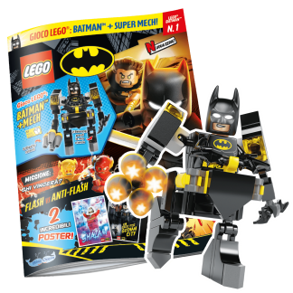 LEGO BATMAN N.1 - BATMAN + SUPER MECH