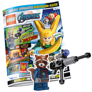 LEGO AVENGERS N.4 - ROCKET RACCOON