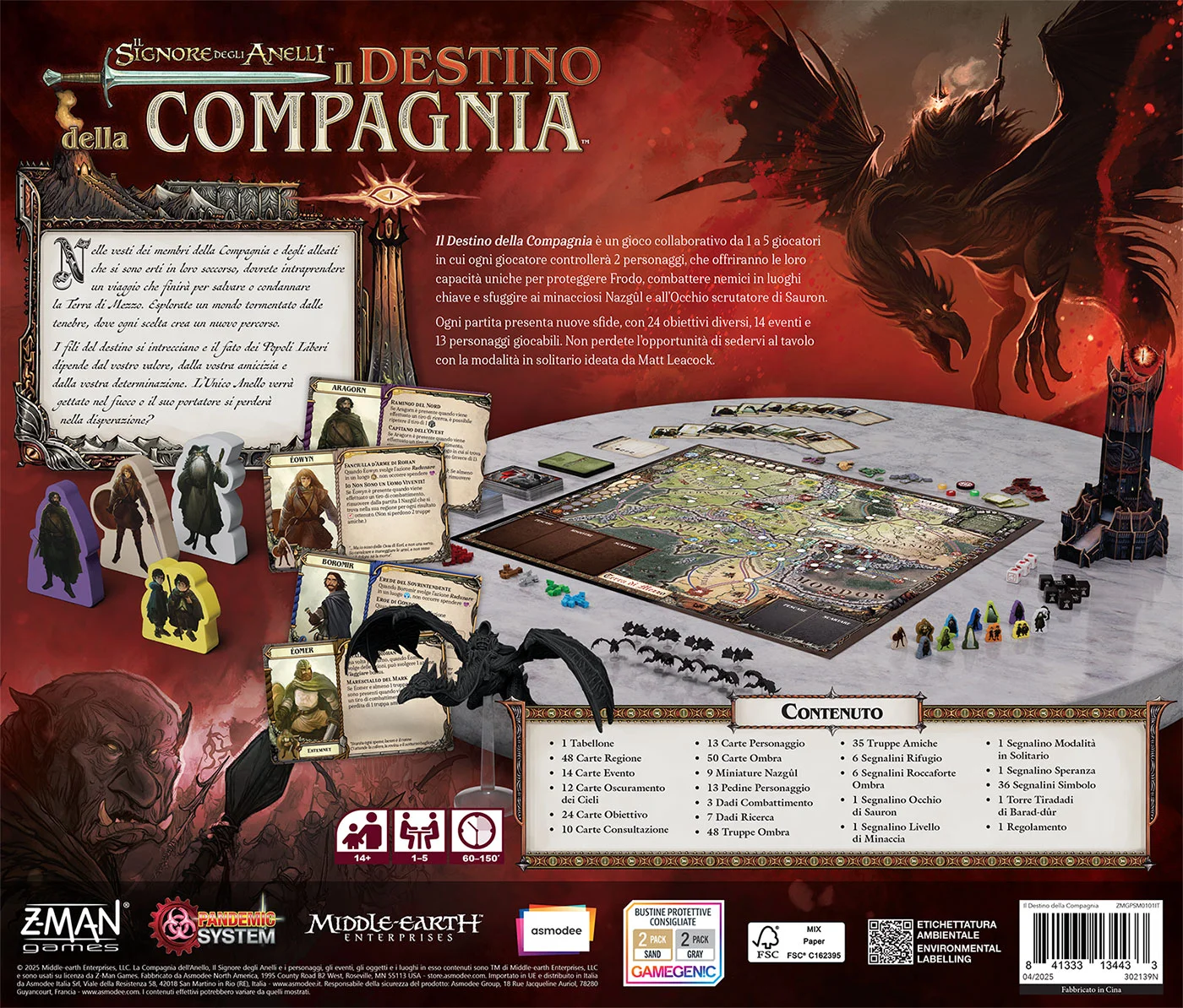 IL SIGNORE DEGLI ANELLI: IL DESTINO DELLA COMPAGNIA - immagine 2