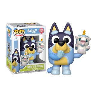 BLUEY: POP FUNKO VINYL FIGURE 2371 BANDIT W/ UNICORSE
